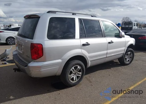 2005 Honda Pilot Ex-L z USA, uszkodzony, nr VIN 2HKYF18505H509538